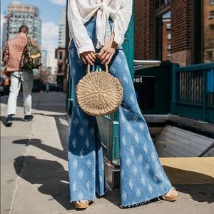 Free People “Just Float On” flare denim sz 28